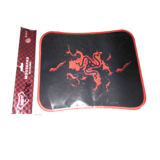 Коврик GAMING Q6 RAZER-RED, ПРОШИТЫЙ, размер (30-25cm) - NE