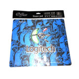 Коврик LOGITECH X88 BLUE, НЕ ПРОШИТЫЙ, размер (30-25cm) - NE