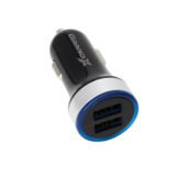 Автомобільний зарядний пристрій Grand-X CH-06, 2,4A, 12-24V, Black 2USB 5V/2.4A