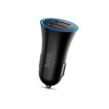 Автомобильное зарядное Hoco UC204 (2USB, 2.4A) black