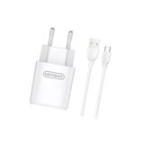 Зарядное устр-во USB 220В Joyroom L-M226 + Type-C кабель (EU) (2USB,2.4A) white