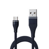 Кабель USB 2.0 Micro - 1.2 м Grand-X NM-012 2.1A, медь, Black.Упаковка-гифтбокс с окном