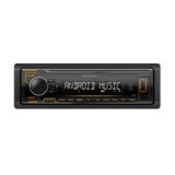 Автомагнитола Kenwood KMM-104AY (Красная подсветка USB Встроенный эквалайзер FM/УКВ радио приемник RCA выход Автопоиск/сканирование станций Режим приглушения звука (MUTE) Разъем ISO Мощность на канал 50 Вт)