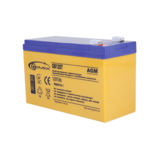 Батарея для ДБЖ 12В 7Ач Gemix GB1207 / 12V 7Ah (black)
