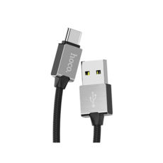  USB 2.0 Type-C - 1.2  Hoco U49 Refined steel Type-C black