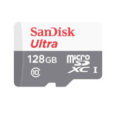   128 GB microSDXC SanDisk Ultra UHS-1 lass 10 (80Mb/s, 533X) (SDSQUNS-128G-GN6MN)