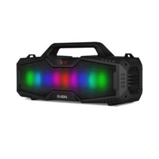   Sven PS-480 (black) 2x12 , Li-Ion ., microSD,FM,BT,LED , 