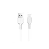 Кабель USB 2.0 Type-C - 1 м Hoco X13 Easy charged Type-C white
