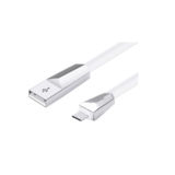 Кабель USB 2.0 Type-C - 1.2 м Hoco X4 zinc alloy rhombus Type-C white