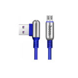 Кабель USB 2.0 Micro - 1.2 м Hoco U17 capsule MicroUSB Blue