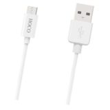 Кабель USB 2.0 Micro - 1.0 м Hoco UPM01 microUSB white