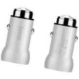 Автомобільний зарядний пристрій Hoco Z4 QC2.0 (1USB 2A) silver