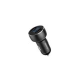 Автомобильное зарядное Usams US-CC045 C1 Digital Display (2USB, 2.1A) black