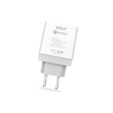 Зарядное устр-во Golf GF-UQ1 qualcomm QC 3,0 (1USB, 5A) white