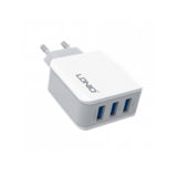 Зарядное устр-во Ldnio A3301 c Micro USB (3USB, 3.1A) white