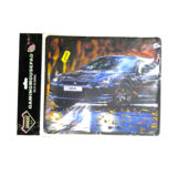 Коврик для мышки прорезиненный OFFICE NISSAN GT-R BLACK, ПРОШИТЫЙ, размер (25-20cm) - IS