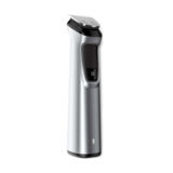 Триммер Philips MG 7720/15, для бороды, усов, носа, ушей, стрижки волос, тела, 14 насадок, сеть/аккумулятор, время зарядки 1 ч на 120 мин работы, промывной, серебристый/черный