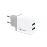 Зарядное устр-во USB 220В Gembird MP3A-UC-AC10 2 USB (5V/3.4A)