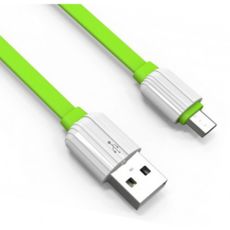  USB 2.0 Micro - 1.0  Ldnio LS05 (2.1A) 1M MicroUSB green