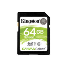   64 Gb SD Kingston Canvas Select SDHC UHS-I Class10 (SDS/64GB)
