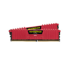   DDR4 2  8GB 3000MHz CORSAIR Vengeance LPX Red (CMK16GX4M2B3000C15R)