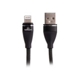 Кабель USB 2.0 Lightning - 1.0 м Cablexpert CCPB-L-USB-11BK, для iPhone5, премиум, 2.4А, черный, оплетка, блистер