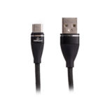 Кабель USB 2.0 Type-C - 1.0 м Cablexpert CCPB-C-USB-11BK премиум, 2.4А, оплетка, блистер, черный