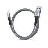 Кабель USB 2.0 Type-C - 1.0м Pixus Flex Type C кабель серебристый