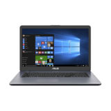 Ноутбук 17" Asus X705UF-GC016 / серый / 17.3'/(1920x1080)FHD LED / Intel® i3-7100U / 8Gb / 1Tb HDD/SSD 128Gb HDD / GeForce® MX 130, 2 Gb / DVD-SMulti DL / no OS / / /