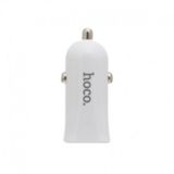 Автомобільний зарядний пристрій Hoco Z12 (2USB, 2.4A) white