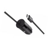 Автомобильное зарядное Hoco Z17 с Micro USB (1USB, 2.4A) black