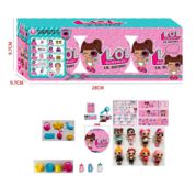 Кукла L.O.L. surprise (копия) в шаре -в коробке JL 18570 (96) , "Сестрички", 3шт 9,7см*9,7см*28см