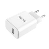 Зарядное устр-во Hoco C61A Victoria (1USB 2.1A) white