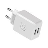 Зарядное устройство WUW C58 (2USB, 2.1A) white