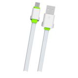 Кабель USB 2.0 Micro - 2.0 м Ldnio LS01 (2.1A) 2M MicroUSB white