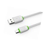 Кабель USB 2.0 Micro - 1.0 м Ldnio LS06 (2.1A) 1M MicroUSB white