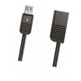 Кабель USB 2.0 Micro - 1.0 м Remax Linyo series RC-088m MicroUSB black