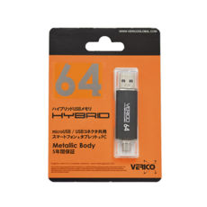USB + OTG Flash Drive 64 Gb Verico Hybrid Classic (VM18/64GB)