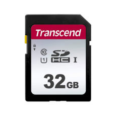   32 GB SDHC Transcend Class 10 (R-95Mb/s,W-45Mb/s) UHS-I (TS32GSDC300S)