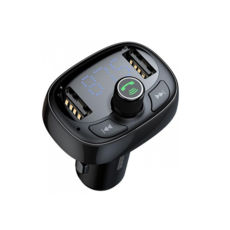  FM- Baseus typed Bluetooth MP3 charger with car holder black