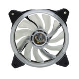 Вентилятор 120 mm Cooling Baby 12025HBWL-1 120x120x25мм HB, 26дБ, сплошной белый round LED,12V,