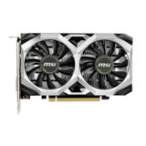 Видеокарта MSI GeForce GTX 1650 VENTUS XS 4G OC, GTX1650/4Gb DDR5/128-bit/DVI/HDMI/DP, 1740/8000MHz