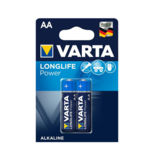 Батарейки R6 Varta LONGLIFE, тип АА (блистер на 2 шт.) 04903121412