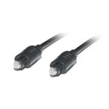 Кабель звуковой REAL-EL Optical Toslink M-M 2m, черный