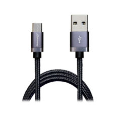  USB 2.0 Micro - 1.0  Grand-X FM-07 3A,Silver/Black,-.-  