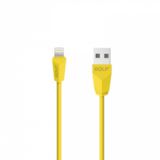 Кабель USB 2.0 Lightning - 1.5 м Golf Diamond GC-27i Lightning yellow