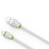 Кабель USB 2.0 Lightning - 1.0м Ldnio LS06 с Lightning 1M 2.1A white