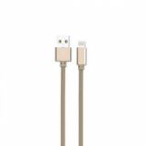 Кабель USB 2.0 Lightning - 1.0м Ldnio LS08 с Lightning 1M 2.1A gold