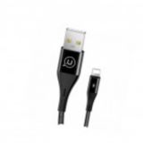 Кабель USB 2.0 Lightning - 0.25м Usams braided data cable US-SJ207 U4 0.25m Lightning black