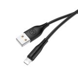 Кабель USB 2.0 Lightning - 1.2м Usams US-SJ249 U11 1.2m Lightning black